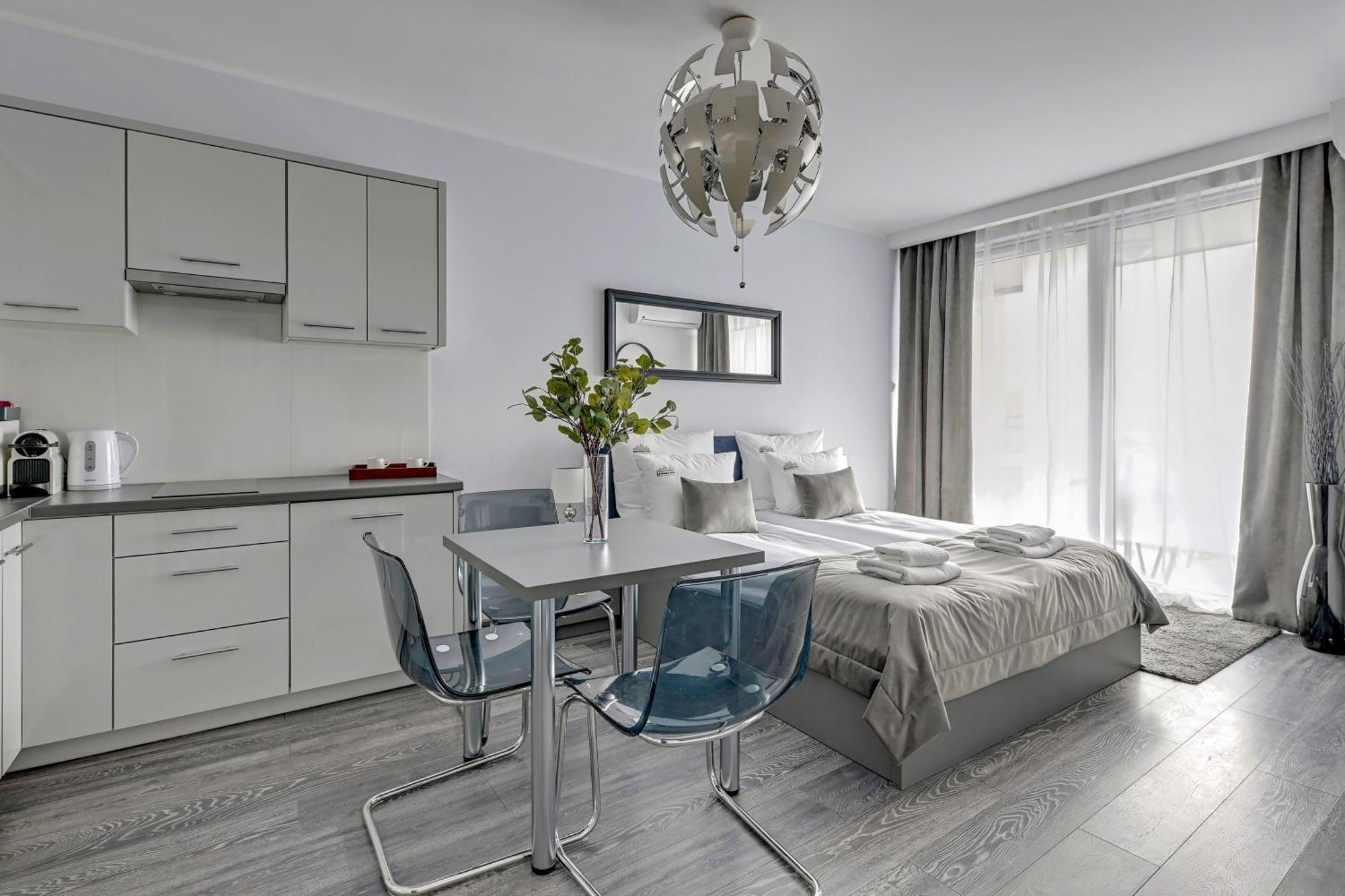 Scala City Center By Downtown Apartments Gdansk Bagian luar foto